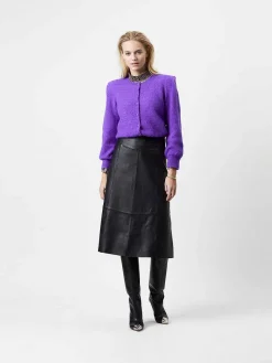 DANTE6 Celina Leren Rok New