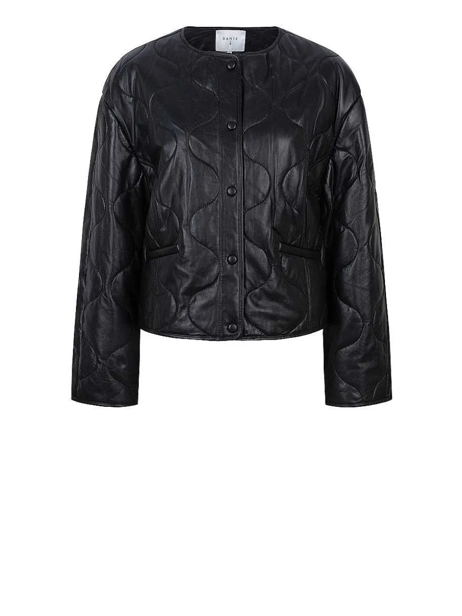 DANTE6 Ciaba Leren Bomber Discount
