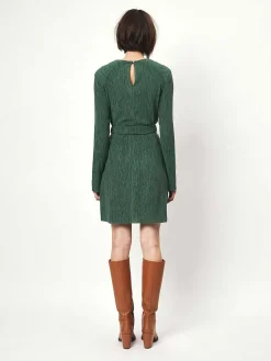 DANTE6 D6Anour Plisse Mini Dress Flash Sale