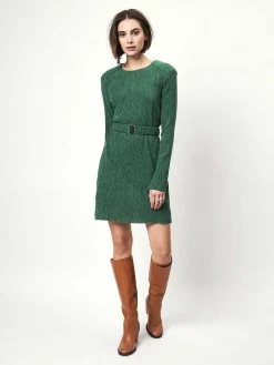 DANTE6 D6Anour Plisse Mini Dress Flash Sale