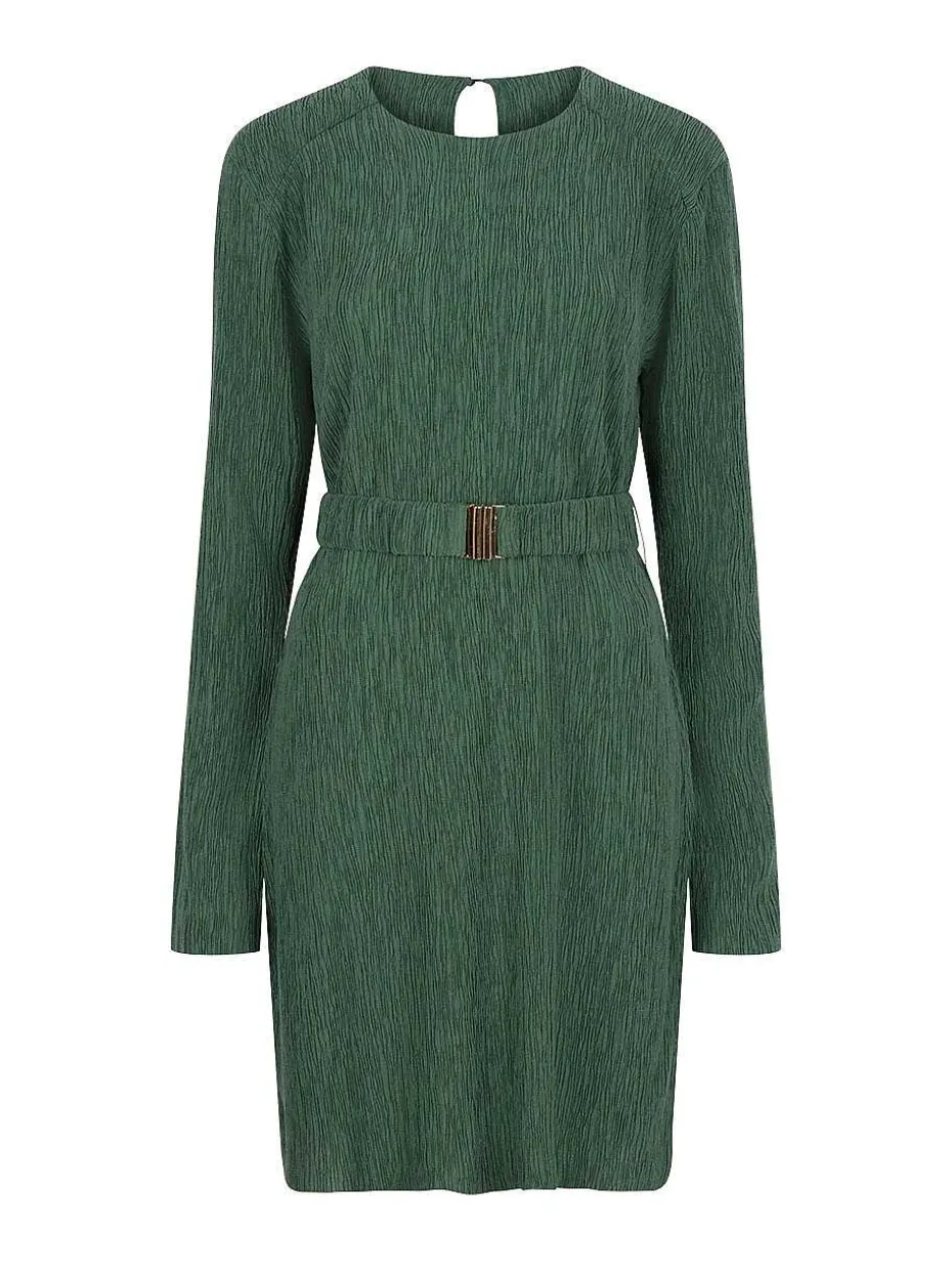 DANTE6 D6Anour Plisse Mini Dress Flash Sale