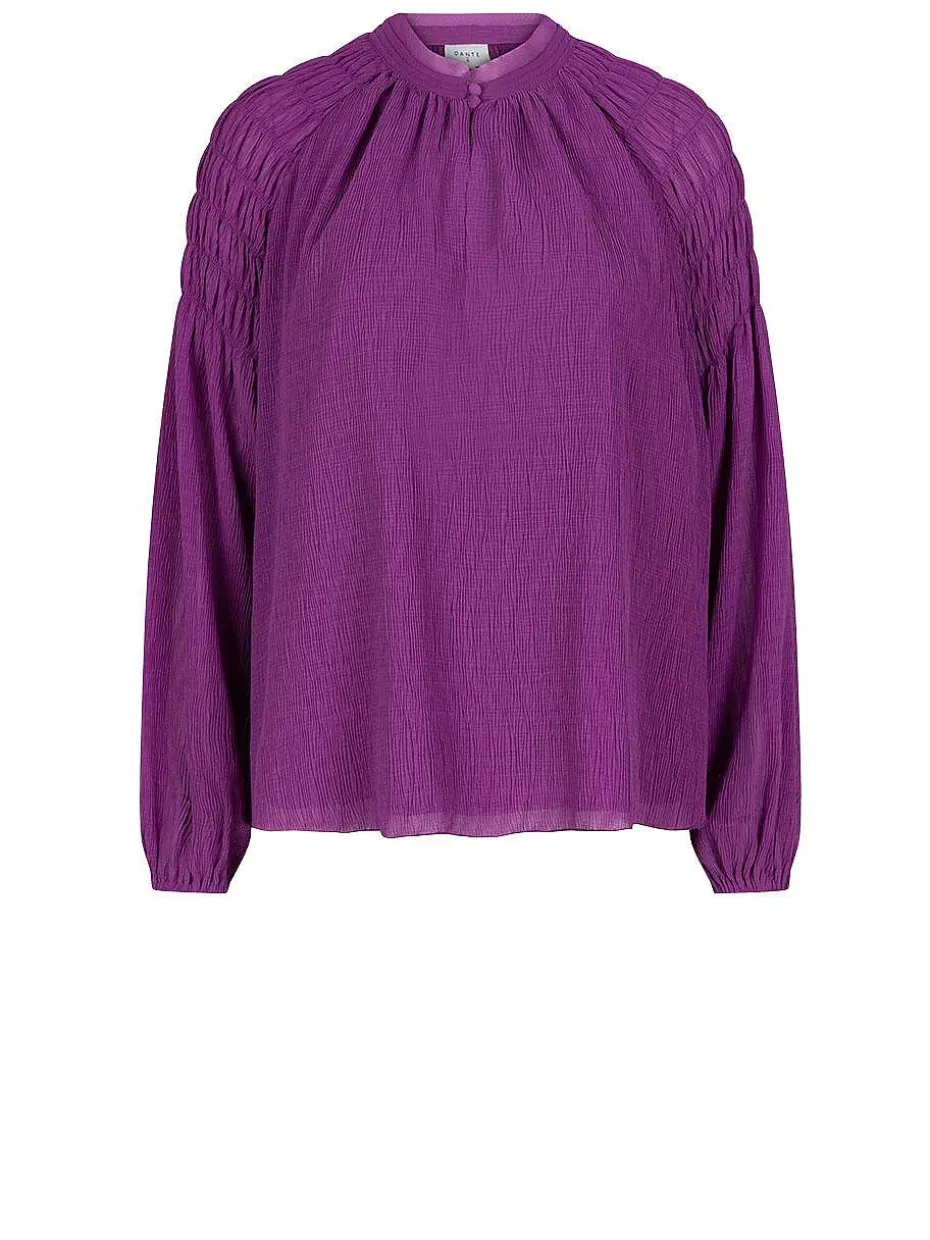 DANTE6 D6Aubrey Smocked Blouse New