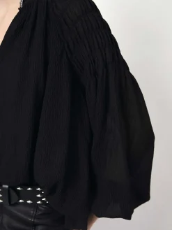 DANTE6 D6Aubrey Smocked Blouse Store