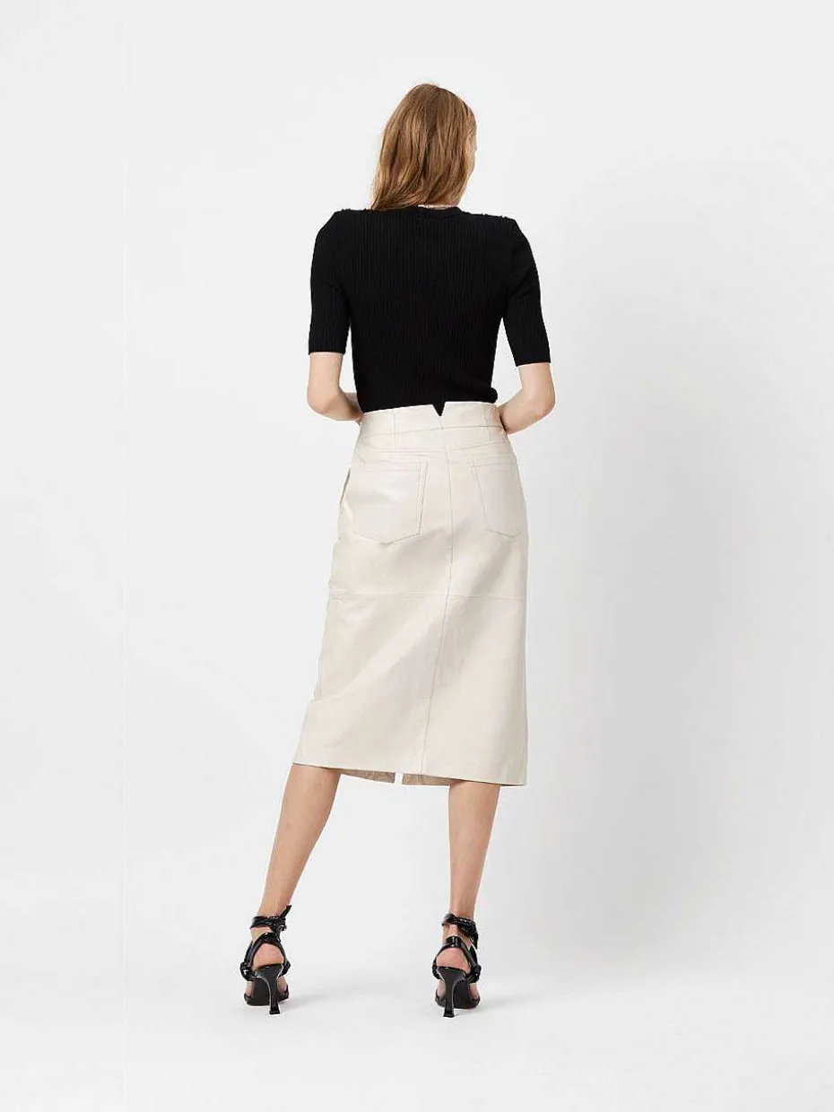 DANTE6 D6Davinia Leren Skirt Store