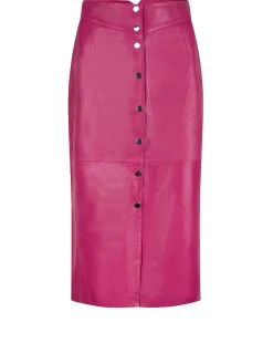 DANTE6 D6Davinia Leren Skirt Discount