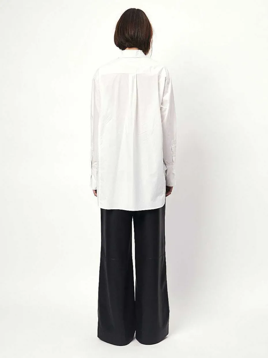 DANTE6 D6Ethan Oversized Poplin Shirt Clearance
