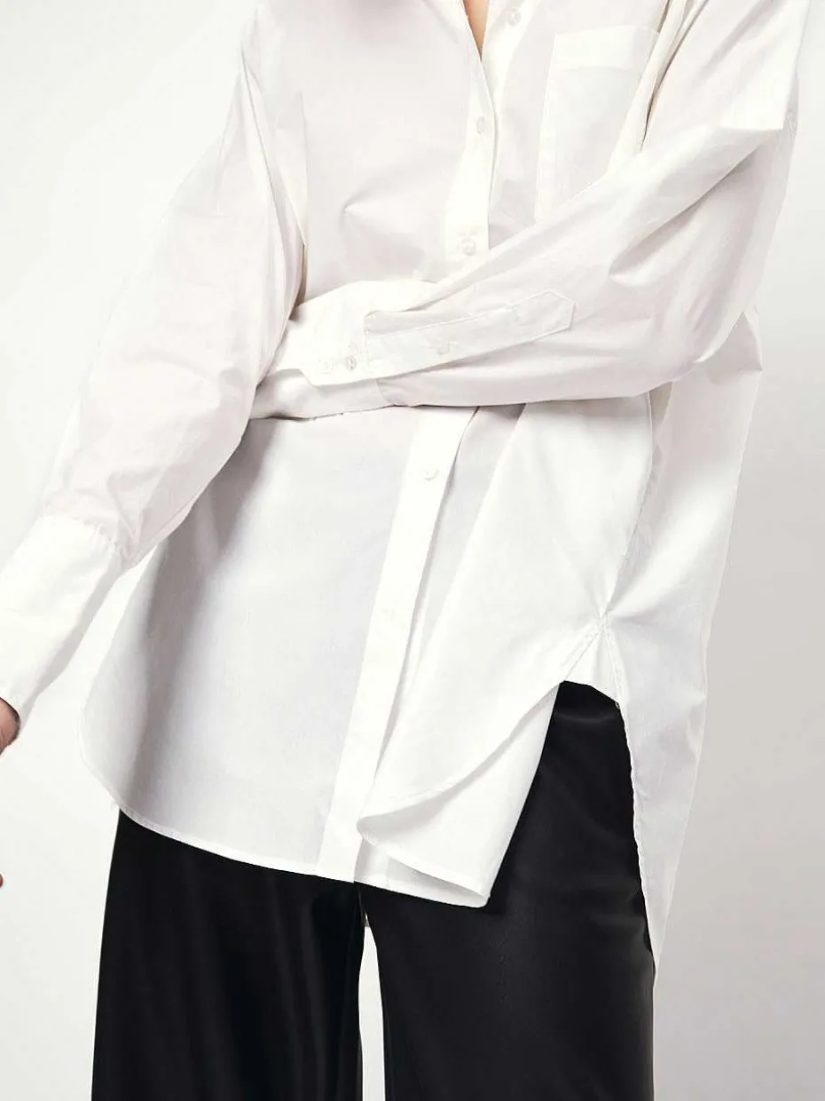 DANTE6 D6Ethan Oversized Poplin Shirt Clearance