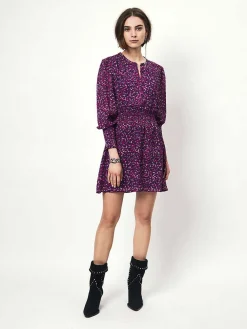 DANTE6 D6Gilsen Elin Printed Mini Dress New