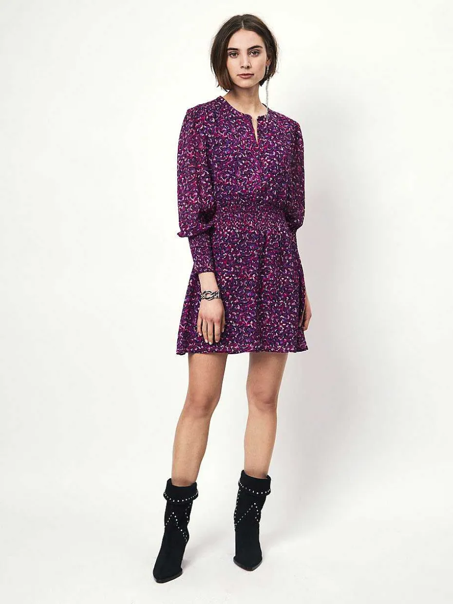 DANTE6 D6Gilsen Elin Printed Mini Dress New