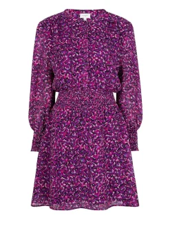DANTE6 D6Gilsen Elin Printed Mini Dress New