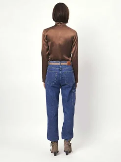 DANTE6 D6Ipsum Silk Drapey Top Best