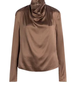 DANTE6 D6Ipsum Silk Drapey Top Best