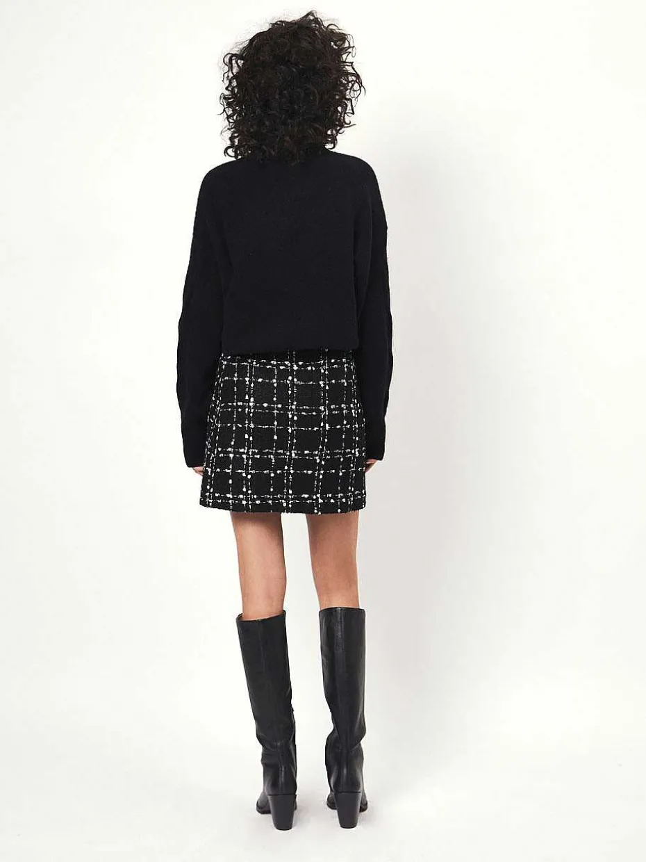DANTE6 D6Jomba Boucle Skirt Cheap