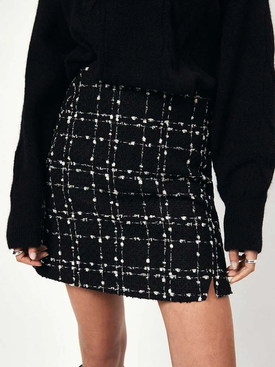 DANTE6 D6Jomba Boucle Skirt Cheap