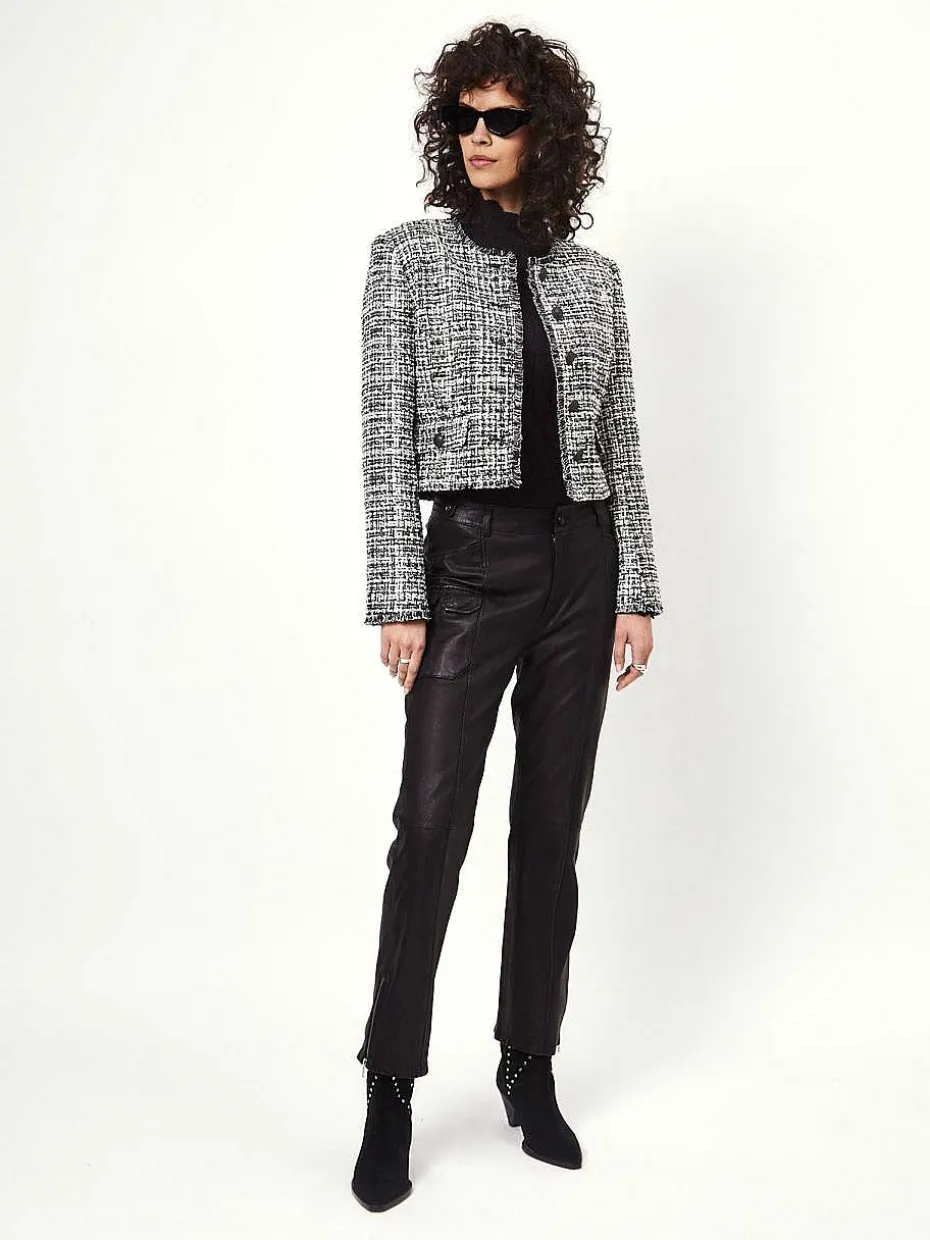 DANTE6 D6Kern Tweed Jacket Cheap