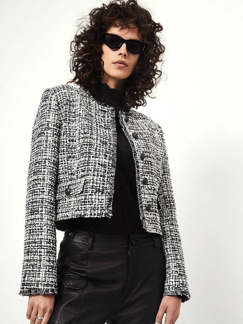 DANTE6 D6Kern Tweed Jacket Cheap