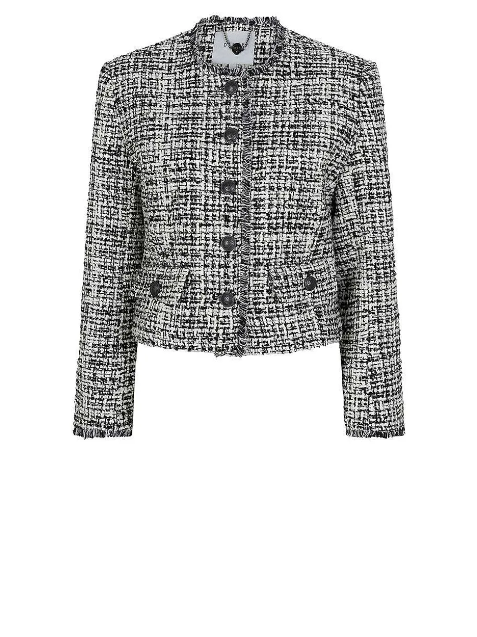DANTE6 D6Kern Tweed Jacket Cheap