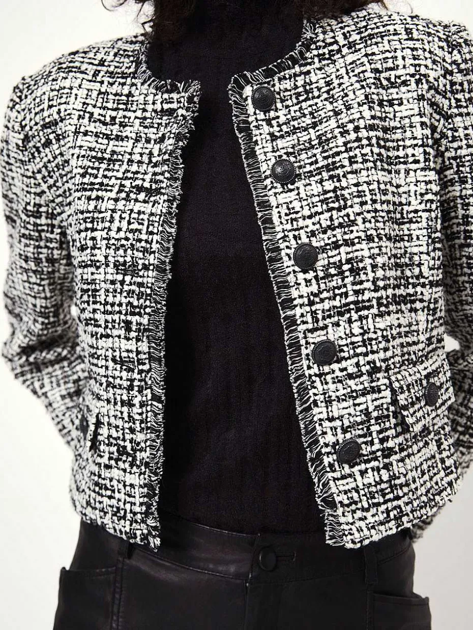 DANTE6 D6Kern Tweed Jacket Cheap