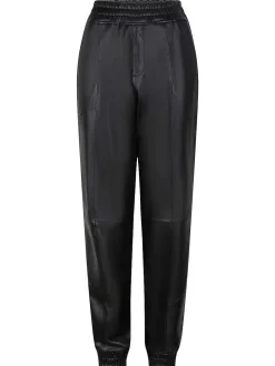 DANTE6 D6Kuno Leather Jogger Pants Fashion