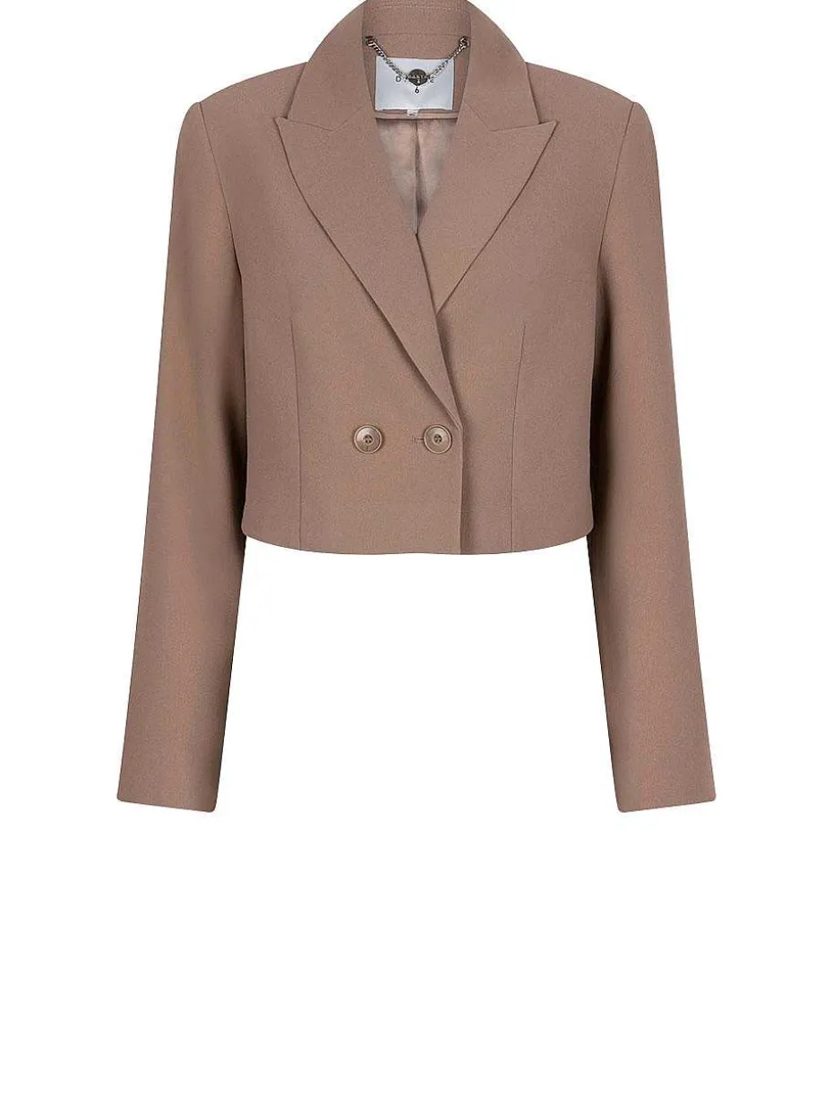 DANTE6 D6Malachi Cropped Blazer Discount