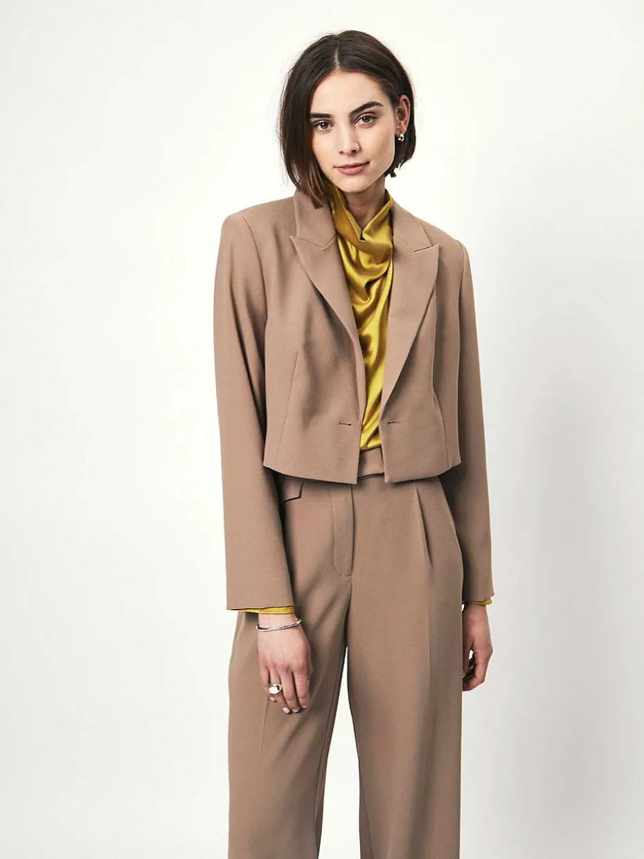 DANTE6 D6Malachi Cropped Blazer Discount