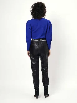 DANTE6 D6Miro Structured V-Neck Top Flash Sale