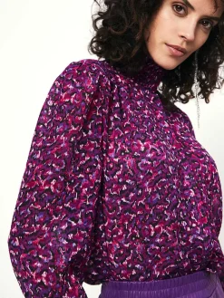 DANTE6 D6Moire Printed Blouse Sale