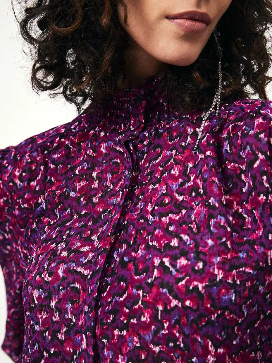DANTE6 D6Moire Printed Blouse Sale