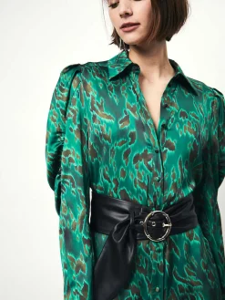 DANTE6 D6Moon Printed Shirt Dress Best