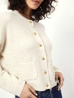 DANTE6 D6Nio Fancy Boucle Cardigan Best Sale