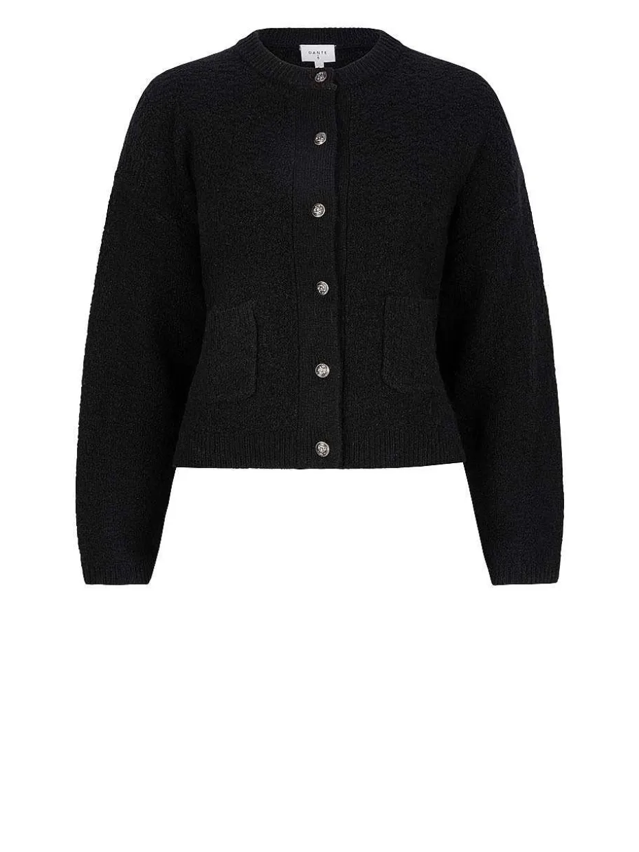 DANTE6 D6Nio Fancy Boucle Cardigan Fashion