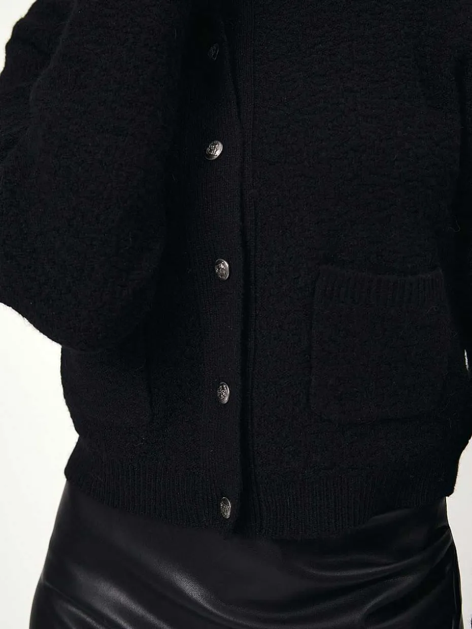 DANTE6 D6Nio Fancy Boucle Cardigan Fashion