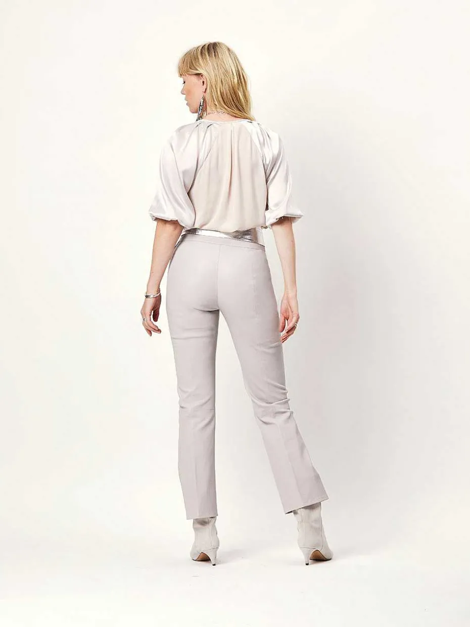 DANTE6 D6Nome Crp Flare Leren Broek Online