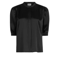 DANTE6 D6Pernaud Silk Smocked Blouse Best Sale