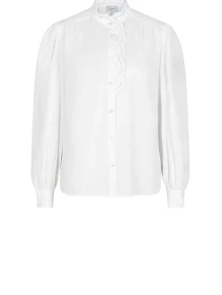 DANTE6 D6Rhea Sculped Lace Blouse New