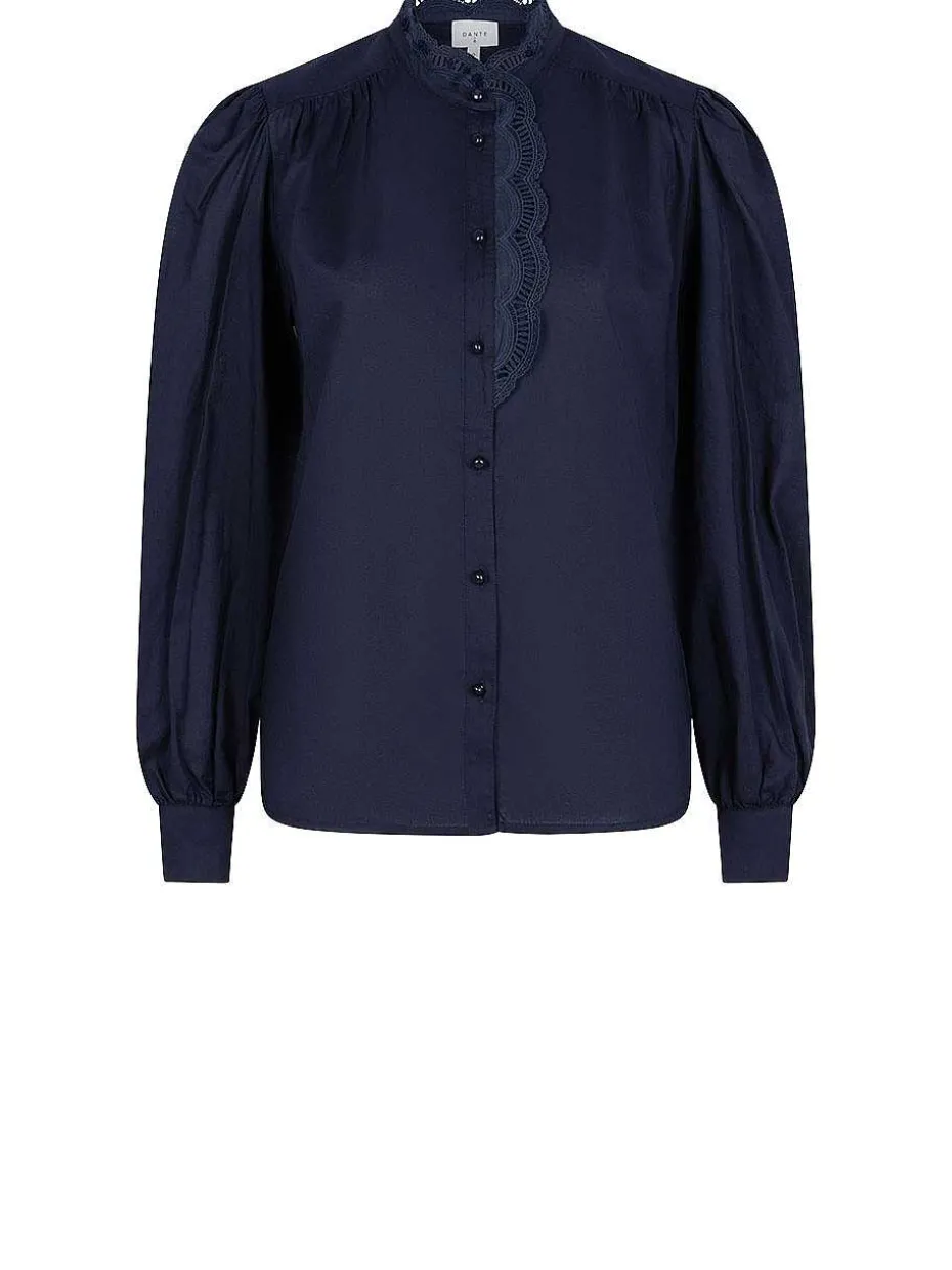 DANTE6 D6Rhea Sculped Lace Blouse Discount