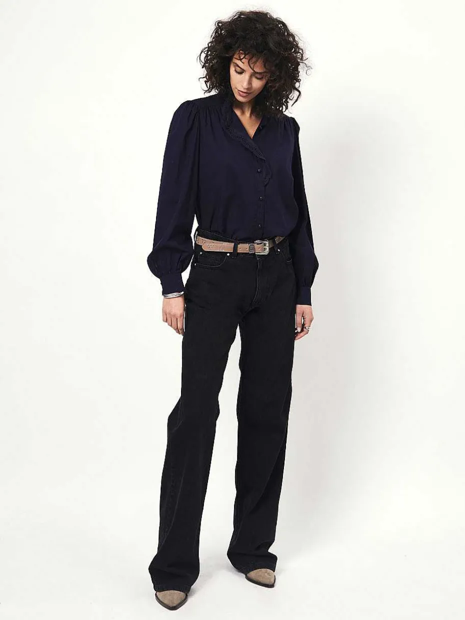 DANTE6 D6Rhea Sculped Lace Blouse Discount