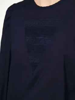 DANTE6 D6Shauna Smocked Lace Top Flash Sale