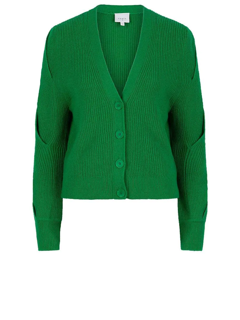 DANTE6 D6Spella Fancy Rib Cardigan Clearance