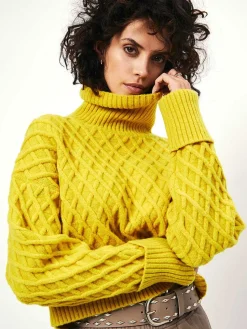 DANTE6 D6Veneto Solid Turtle Sweater Online