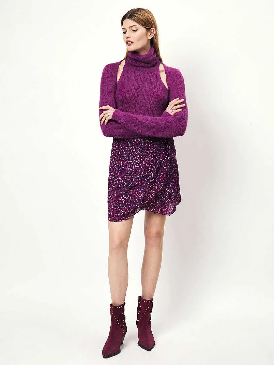 DANTE6 D6Yalena Halter Knit Sweater Discount