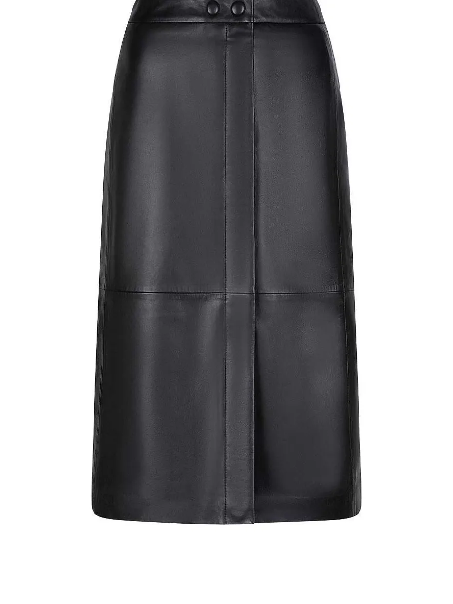 DANTE6 D6Yeva Leather Pencil Skirt Online