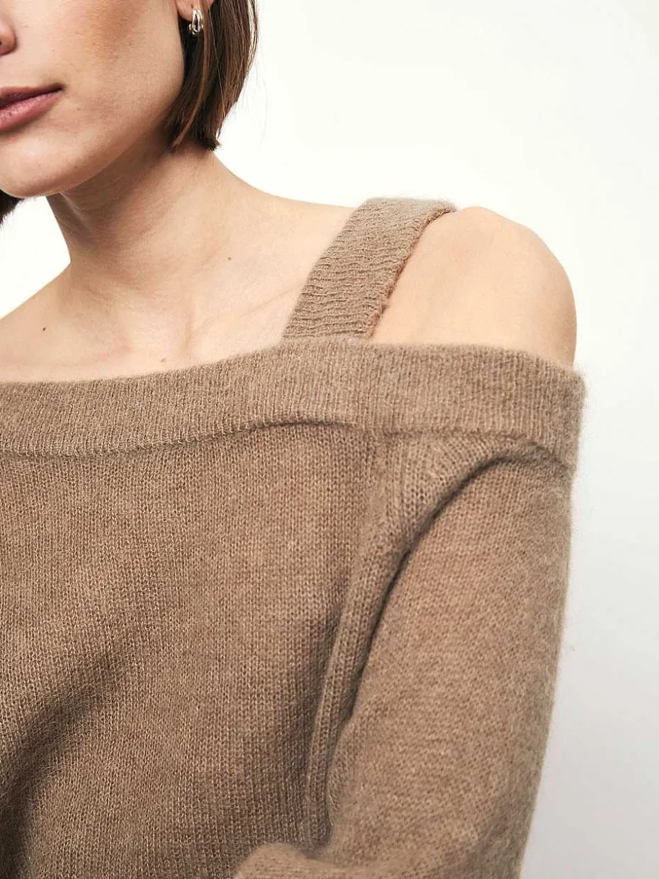 DANTE6 D6Yonka Off Shoulder Sweater Sale