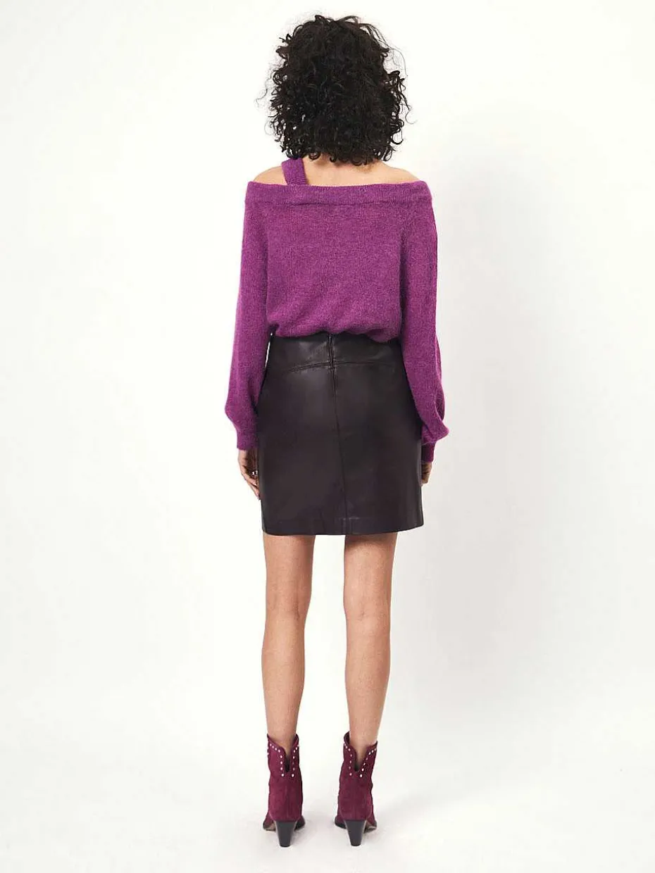 DANTE6 D6Yonka Off Shoulder Sweater Fashion