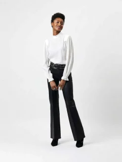 DANTE6 Gini Wide Leg Leren Broek Shop