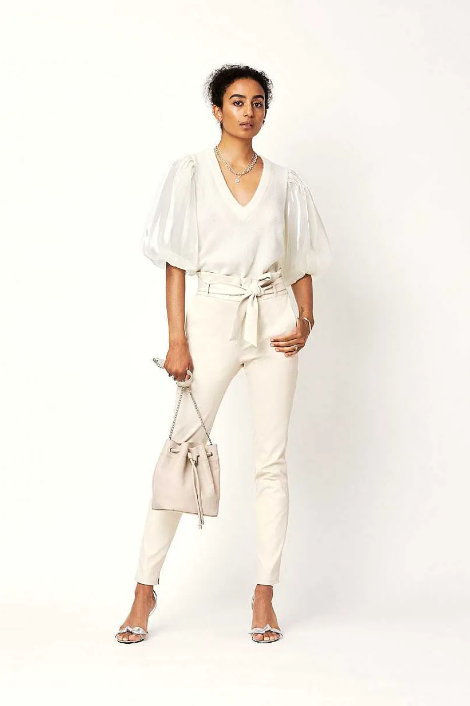 DANTE6 Karlie Leren Bucket Tas Fashion