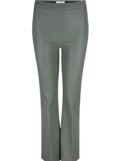 DANTE6 Tyson Crop Flare Leren Broek Discount