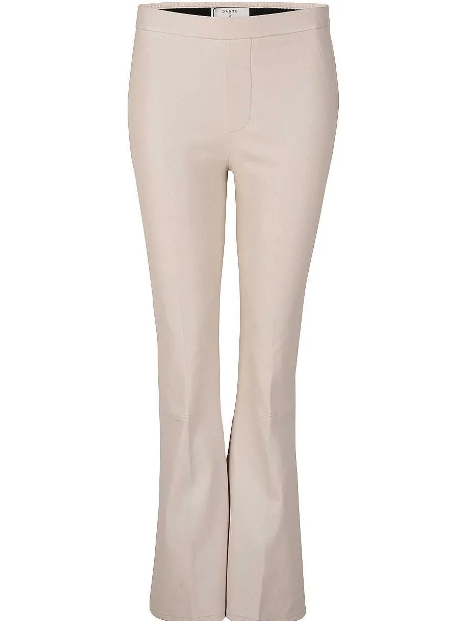 DANTE6 Tyson Flared Leren Broek Hot